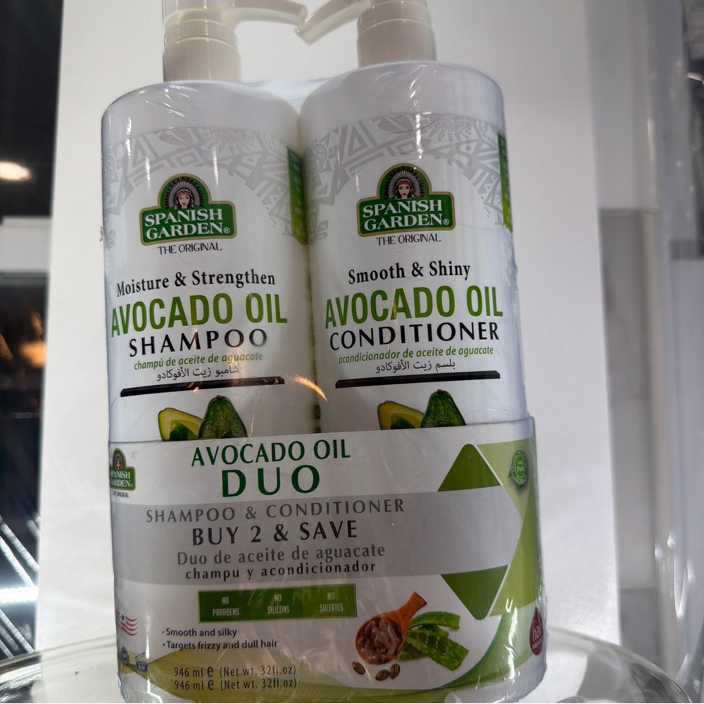 Avocado Oil Shampoo & Conditioner Duo